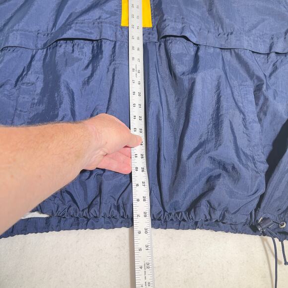 Champion 1/2 Zip Pullover XXL Vented Embroidered Logos Pockets Drawstring Waist - Picture 14 of 16